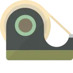 Cellophane Tape SVG Icon